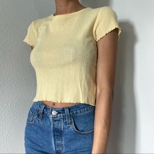 Pacsun Lacey Crop Top